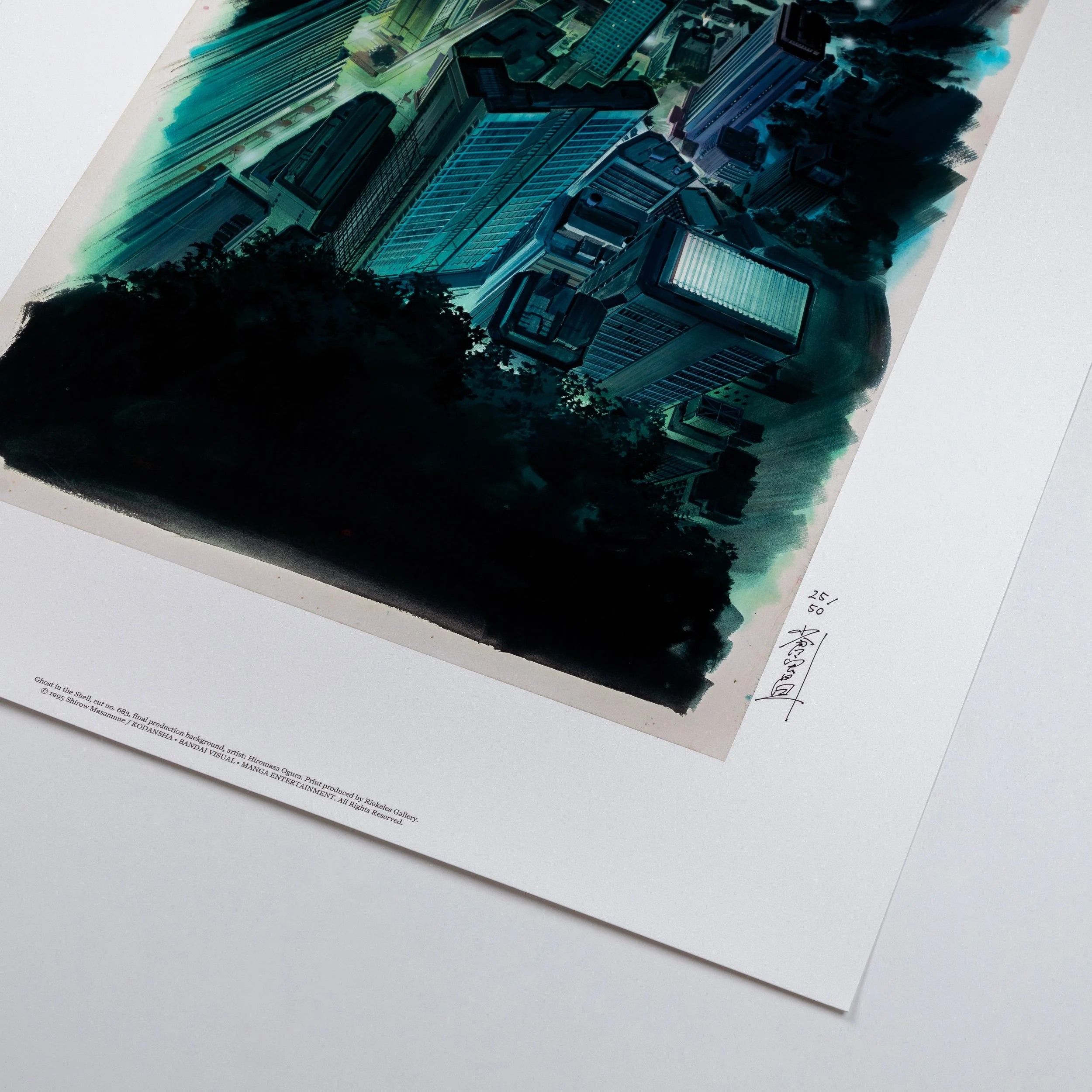 Ghost in the Shell, cut no. 683, solegraph edition — Riekeles Gallery